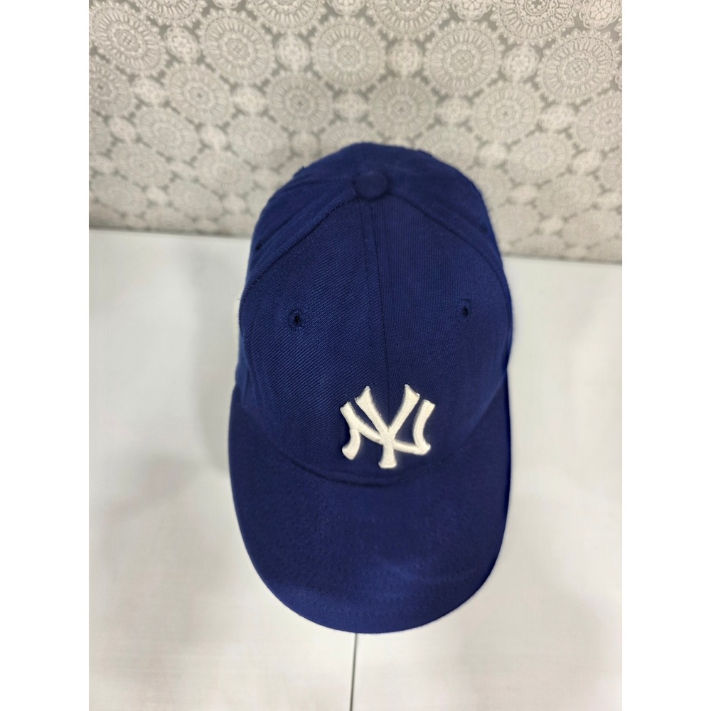 New Era New York Yankees MLB Baseball Cap Royal Blue White NY Logo Fitted READ - Picture 3 of 11